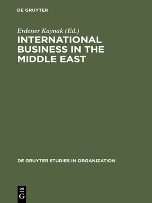 cover image of International Business in the Middle East